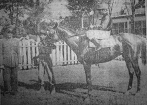 Guiilermo Zapata con Sabaneta en el Paddock